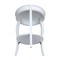 International Concepts Round Cambria  End Table, 18 W, 18 L, 24 in H, Wood, White OT08-18R-18 - alternate 7